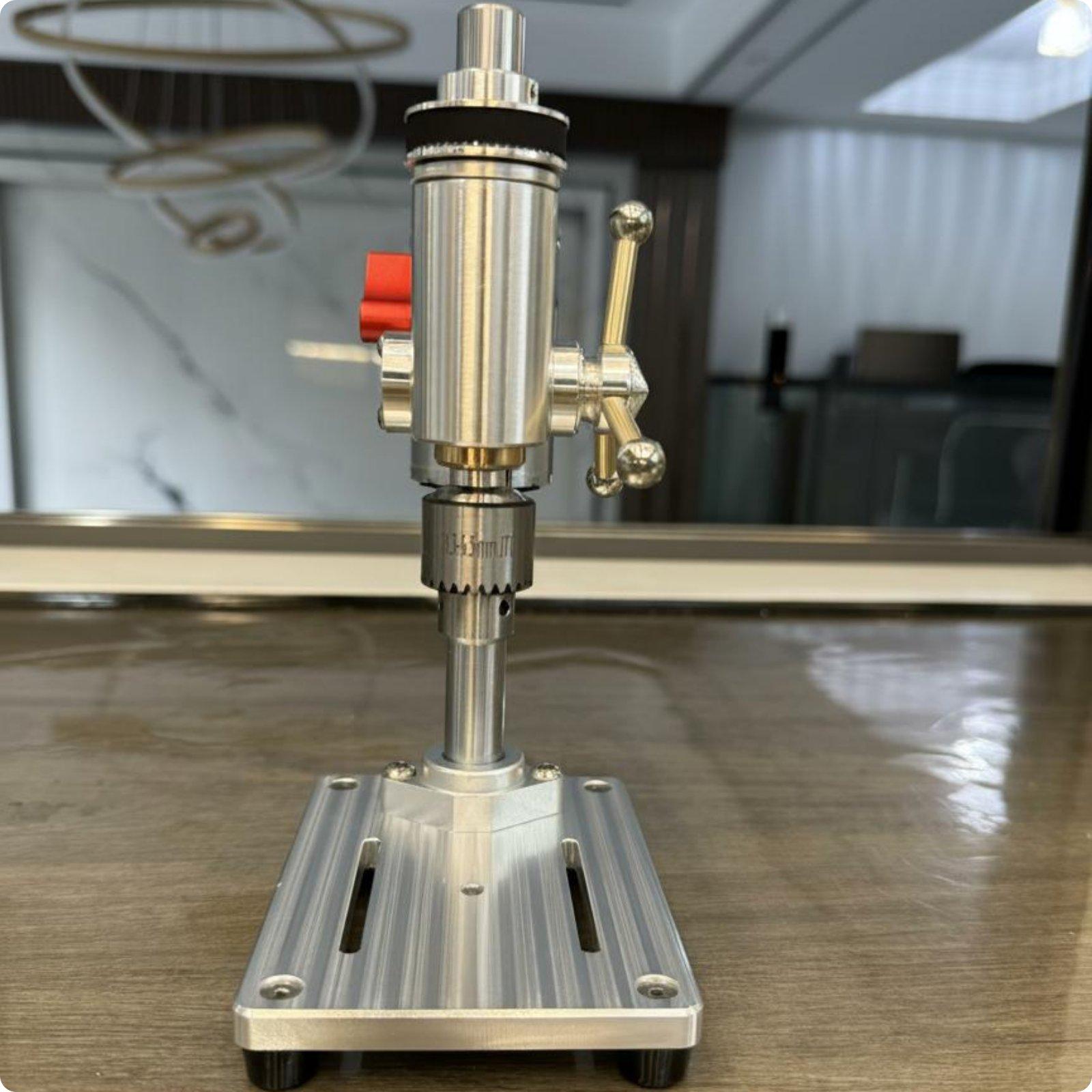 Drill Press - Bor Meja Presisi Portabel dari Aluminium
