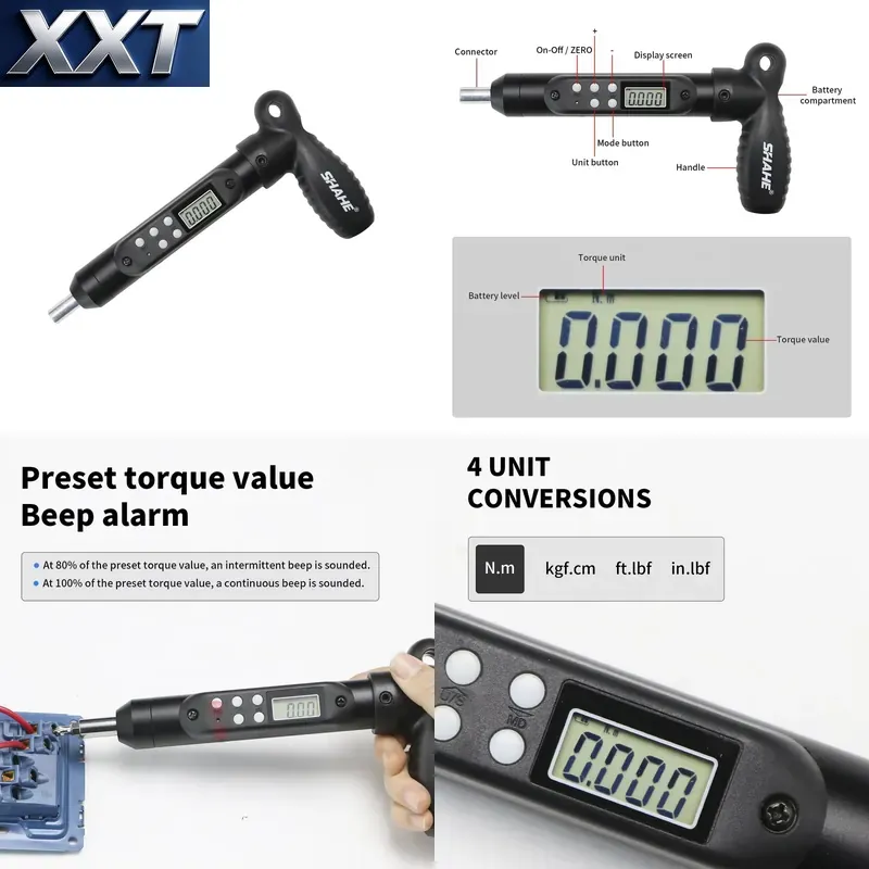 Screwdriver Set - Set Obeng Torsi Digital XXT SHAHE