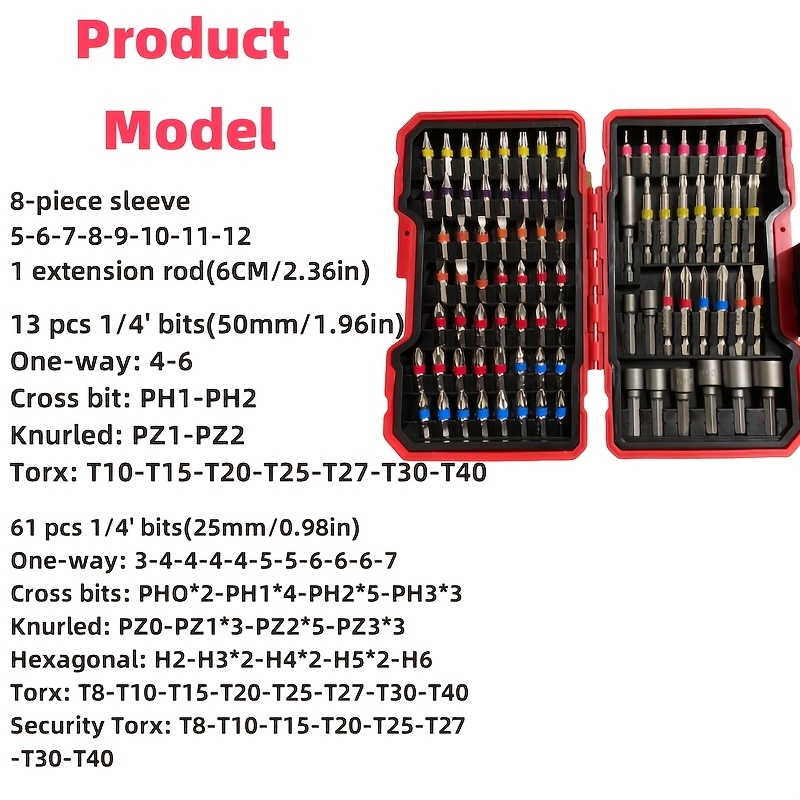 Set Obeng 83 Pcs, Set Mata Bor - Screwdriver Set ulasan dan harga